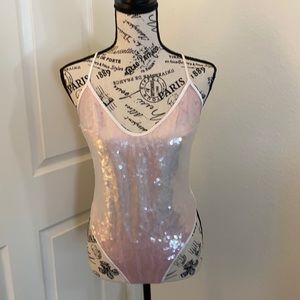 💖Super Sexy!💖 NWT Victoria’s Secret Sequin Bodysuit